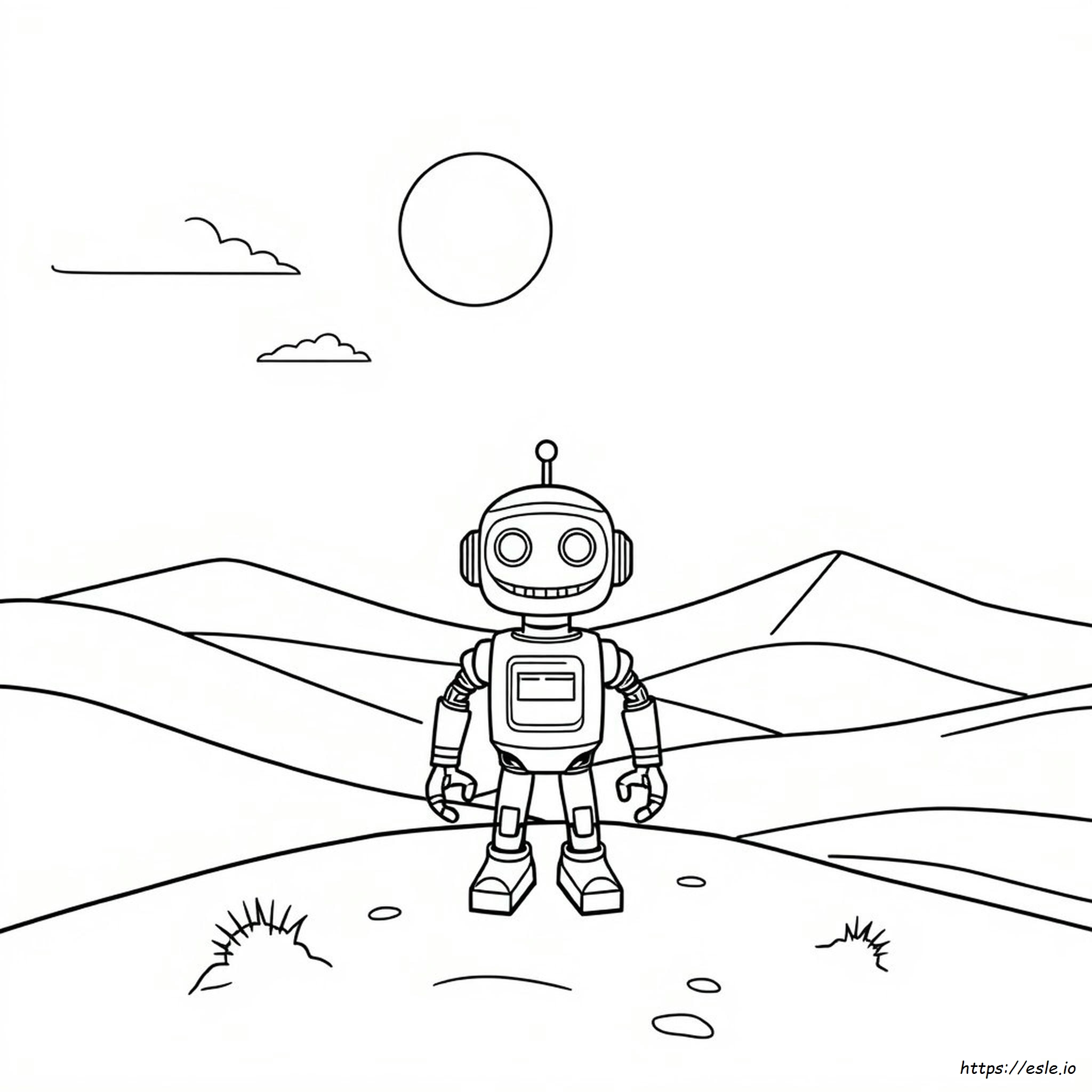 Arpo The Robot Coloring Pages
