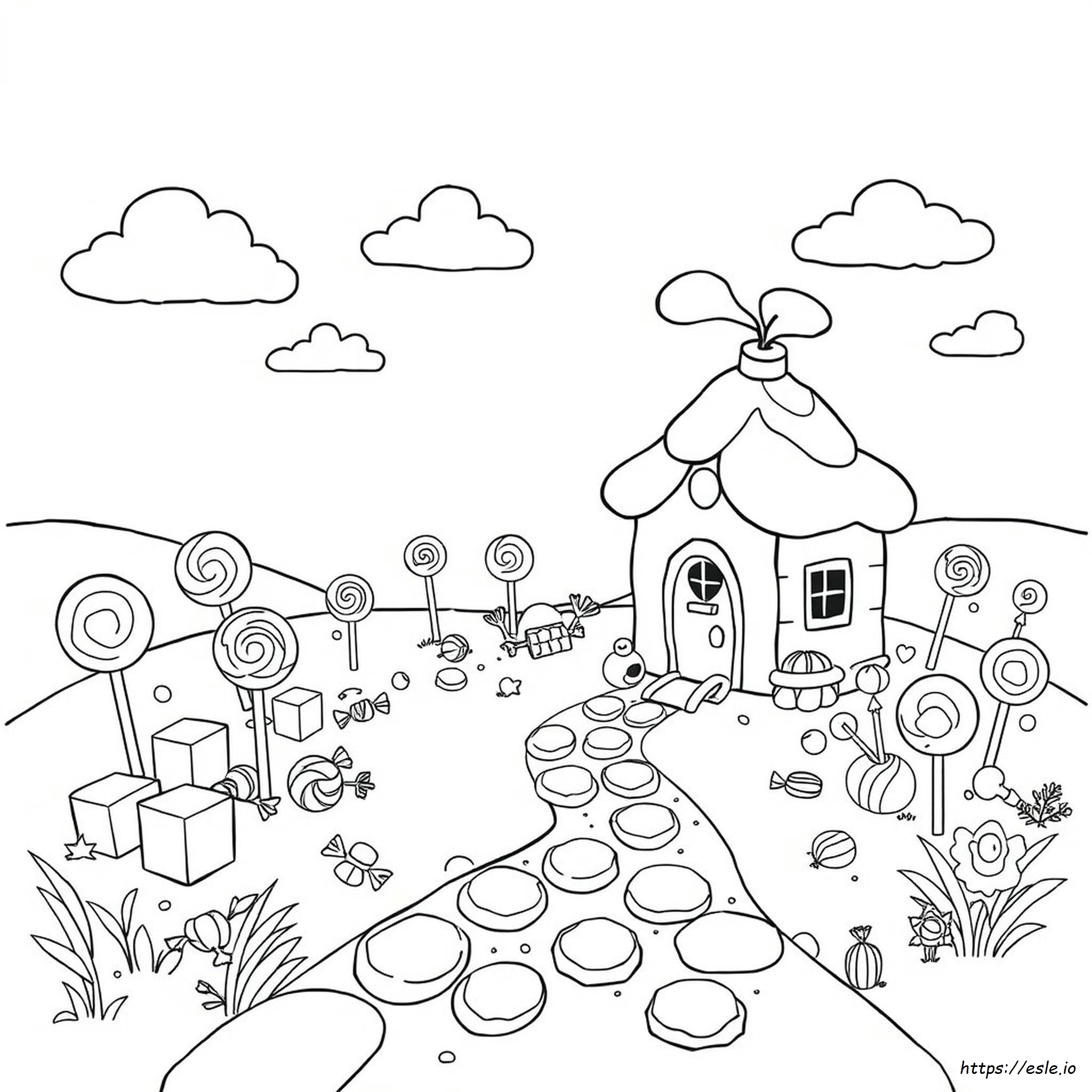 Disegni Da Colorare Di Candyland