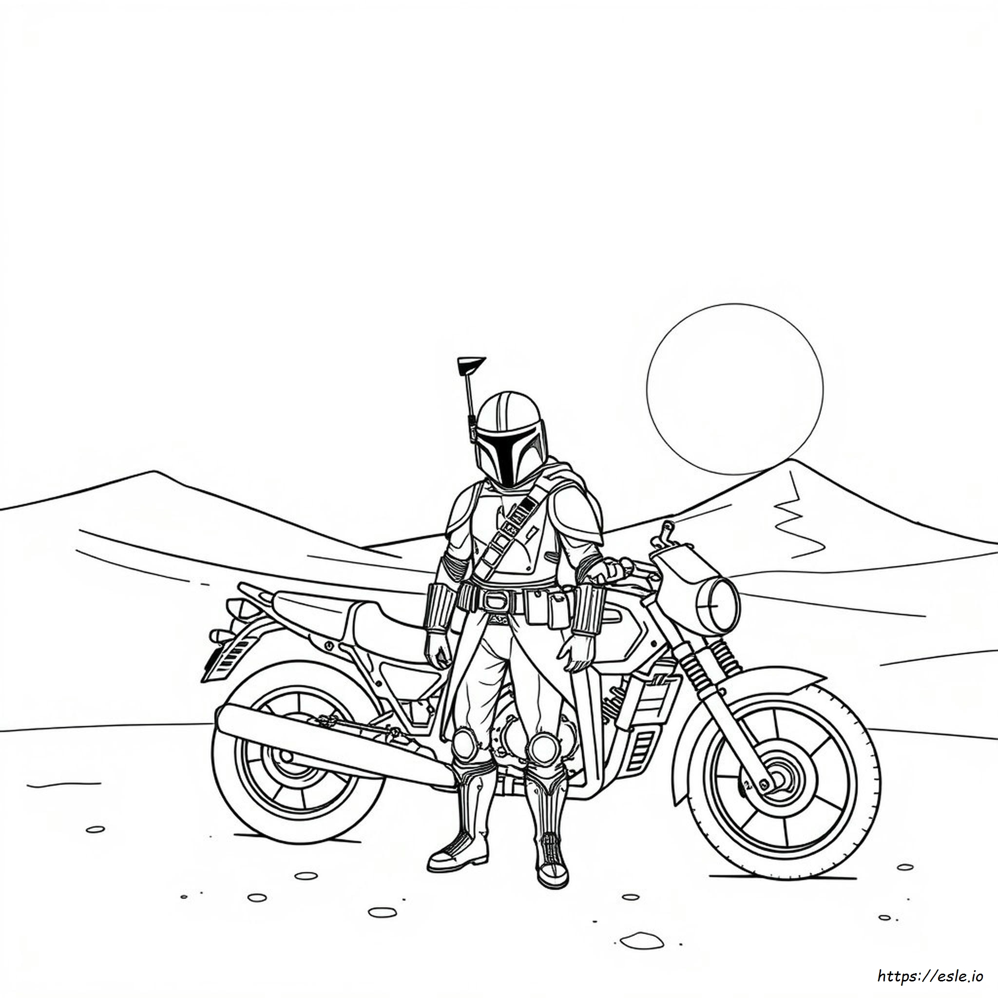 Mandalorian Ausmalbilder