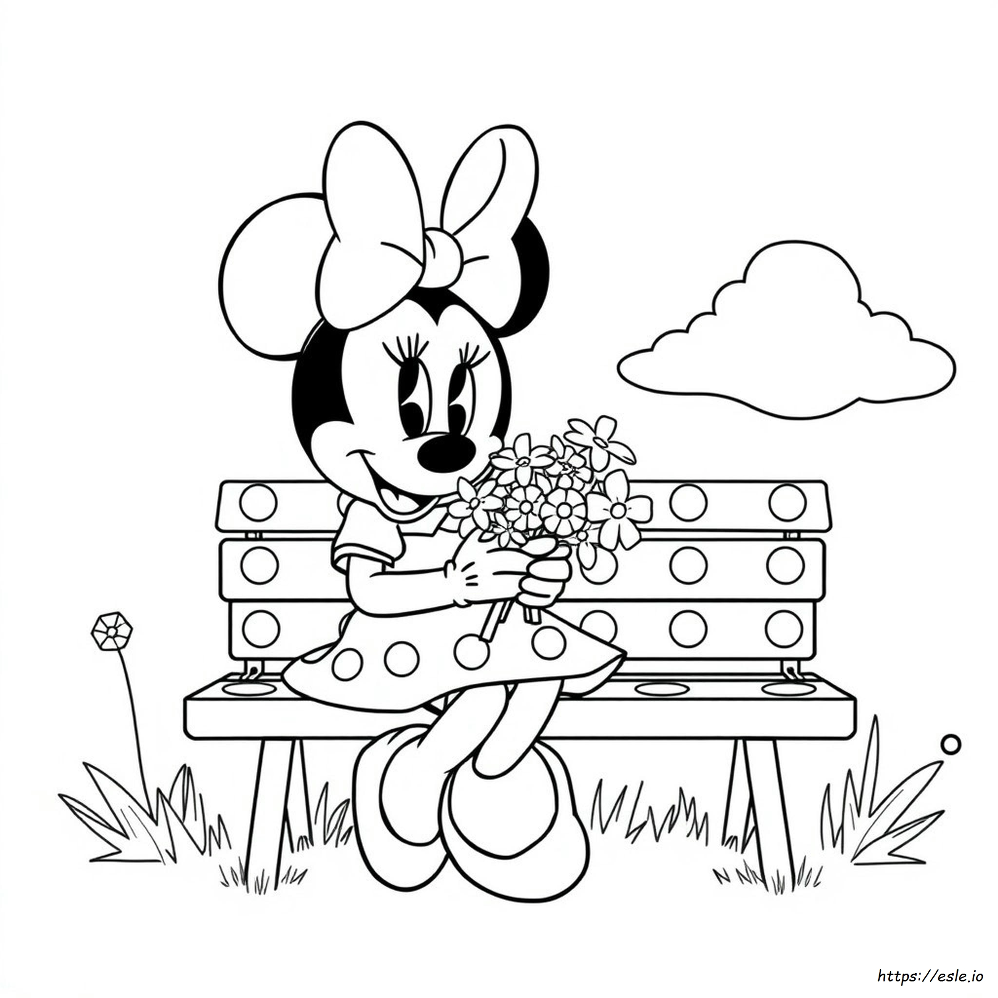 Minnie Mouse Coloring Images