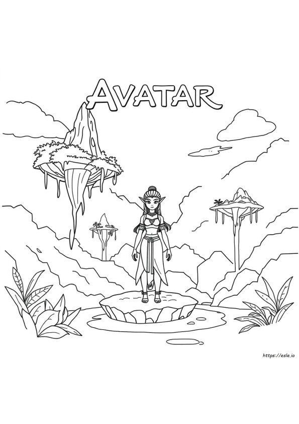 Avatar Kleurplaten