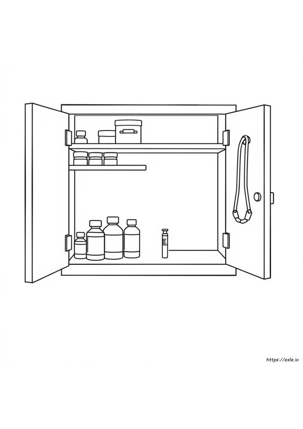 Medicine Colouring Pages