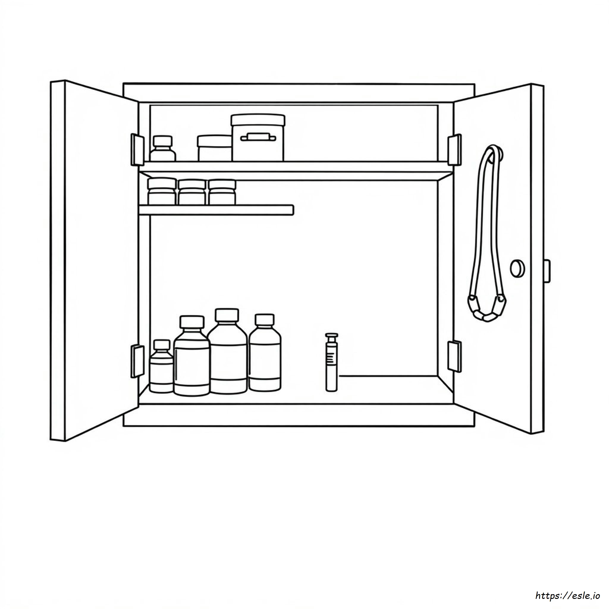 Medicine Colouring Pages