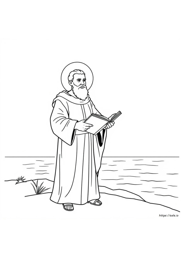 St. Thomas Aquinas Boyama Sayfası