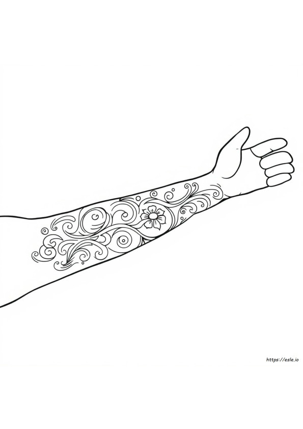 Plantillas Para Colorear Tatuajes