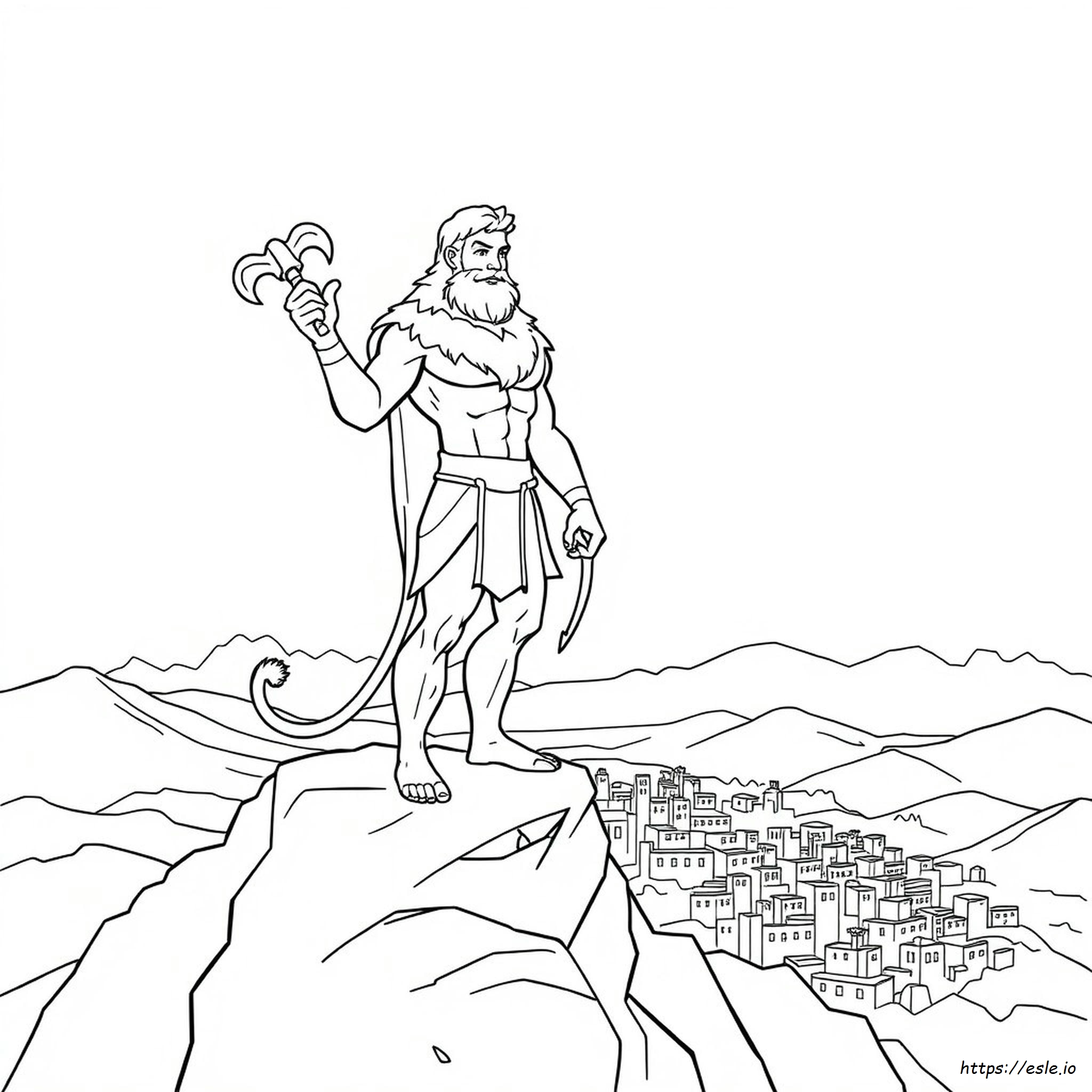 Ercole Disegni Da Colorare