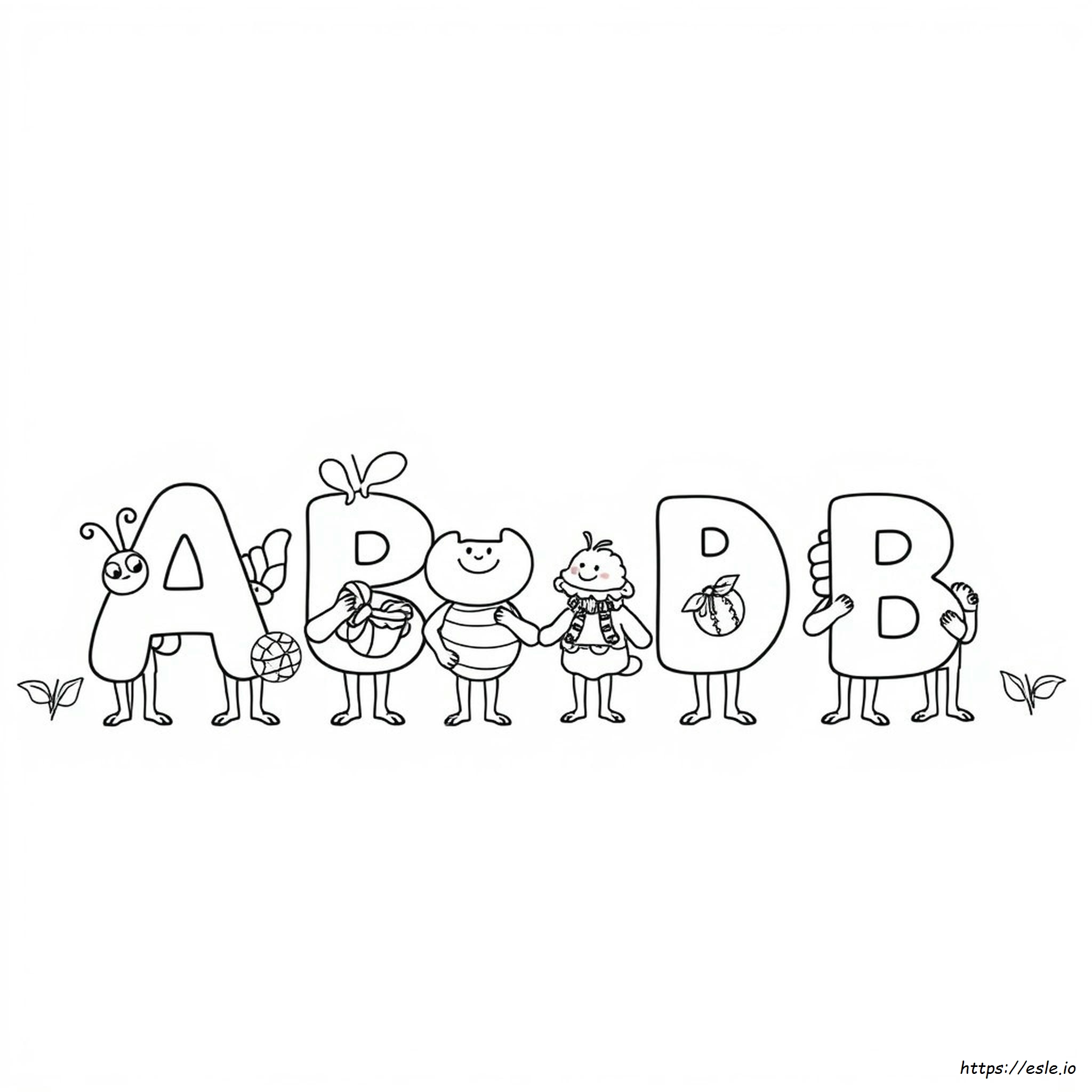 Alphabet Lore N Ausmalbilder