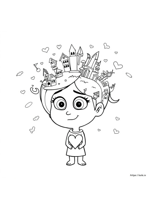 Disegni Da Colorare Inside Out Riley