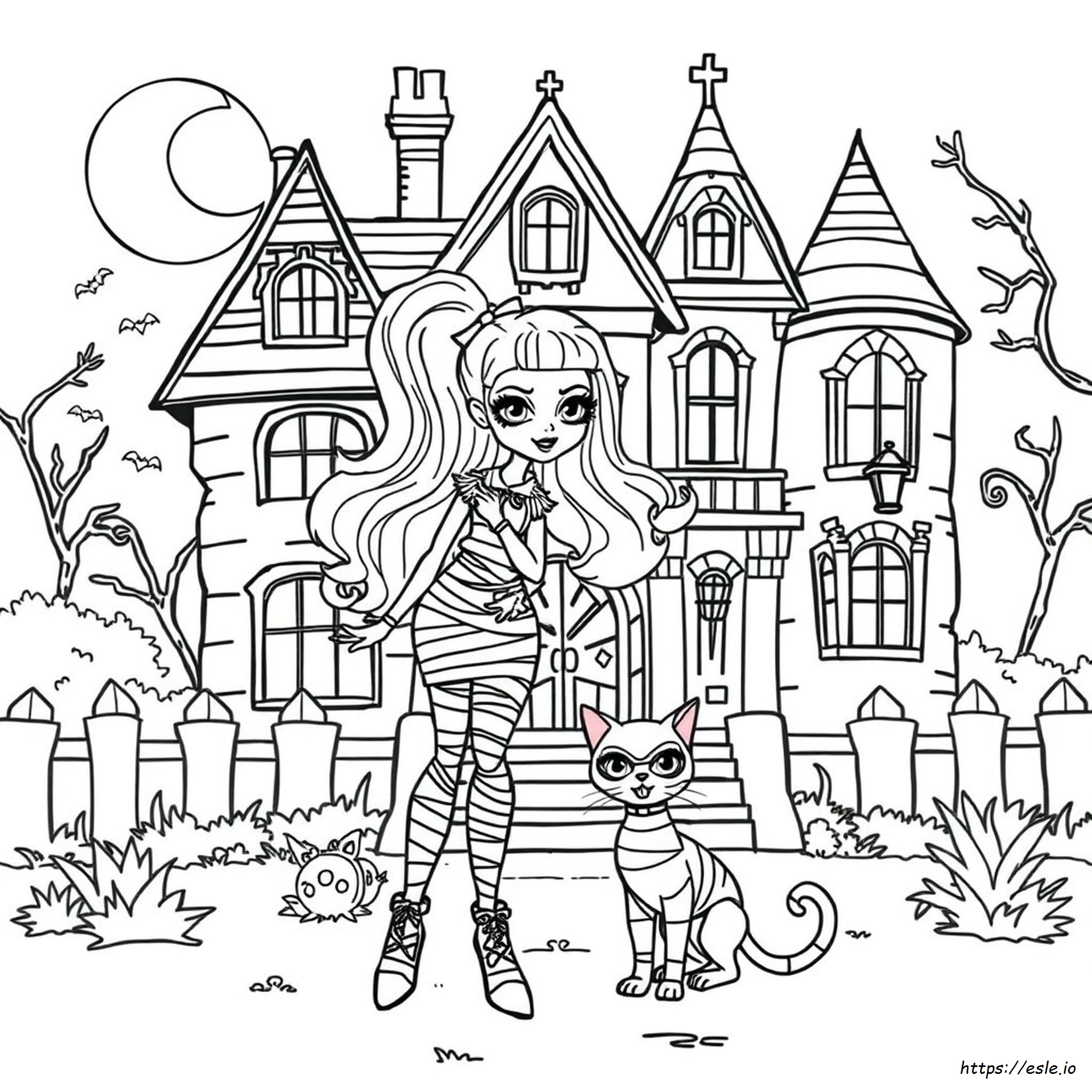 Cleo De Nile Monster High Disegni Da Colorare