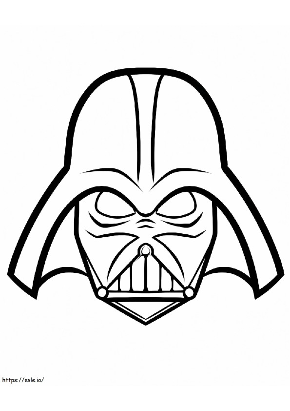 Star Wars Darth Vader Coloring Pictures For Printable Coloring Star Wars Angry Birds Star Wars Darth Vader coloring page