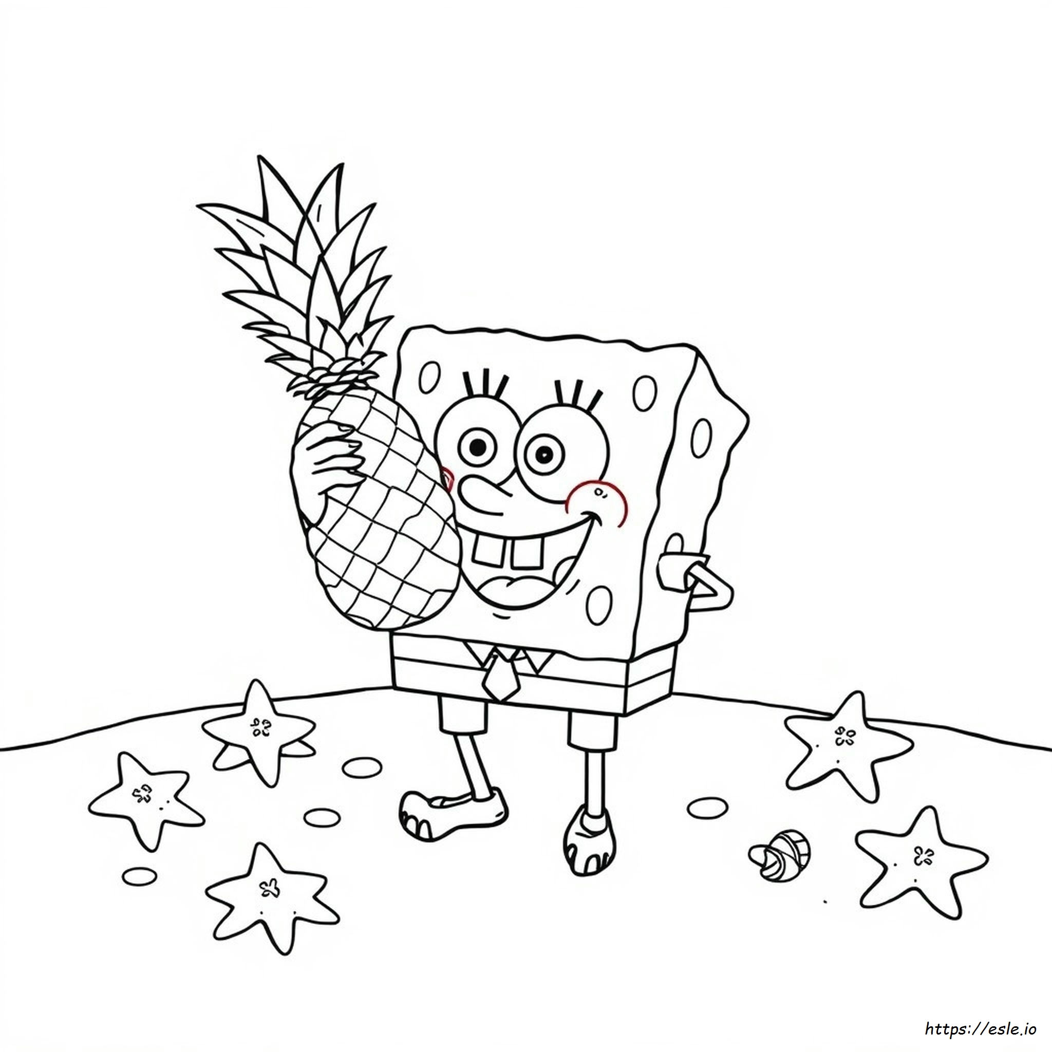 Disegni Da Colorare Di Bikini Bottom