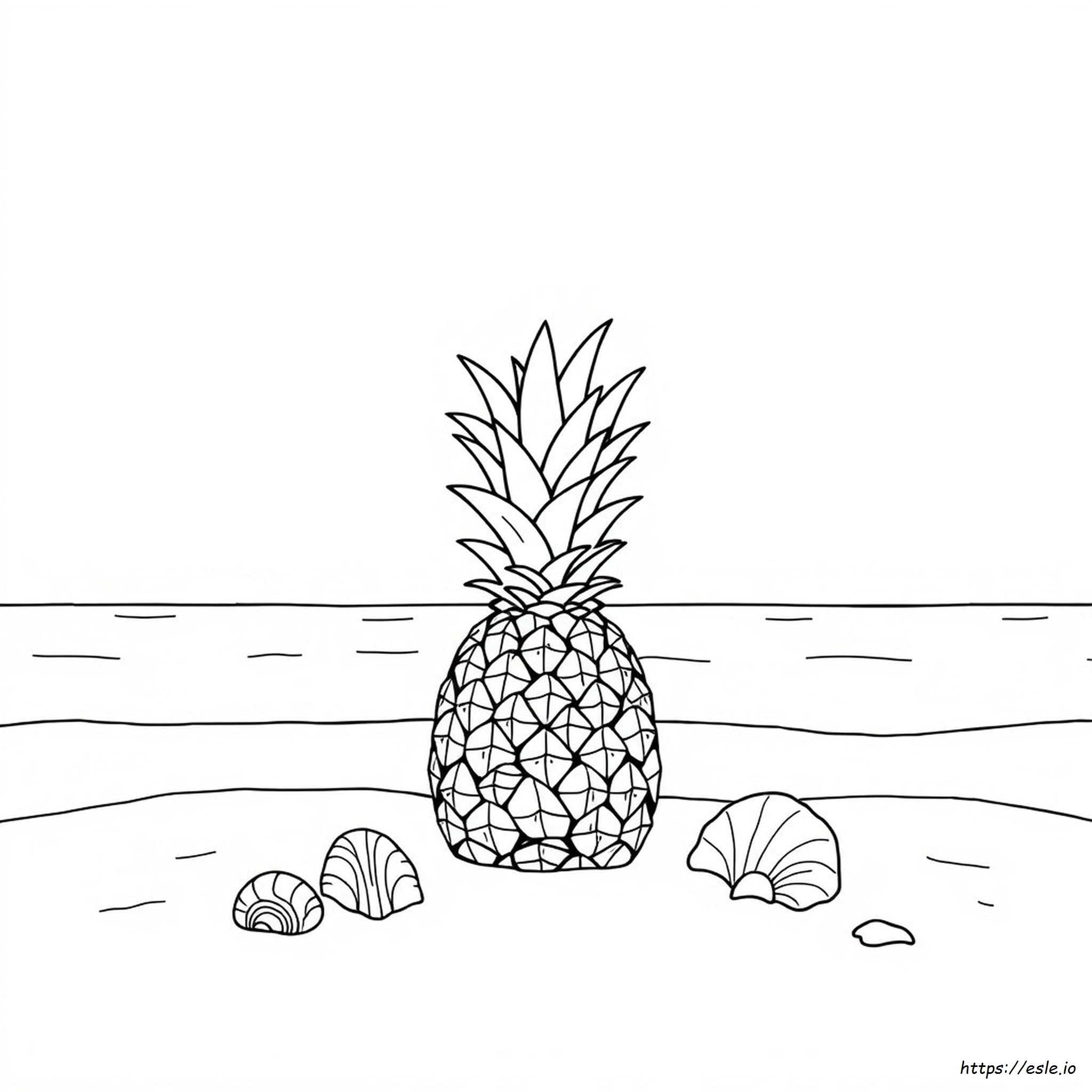 Ananas Da Colorare E Stampare