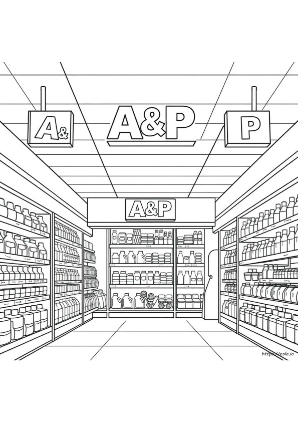 Halaman Mewarnai A&P