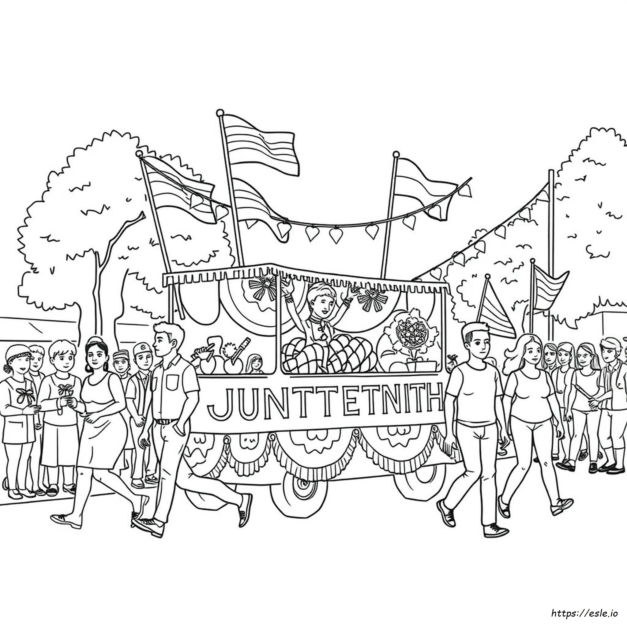 Juneteenth Coloring Pictures