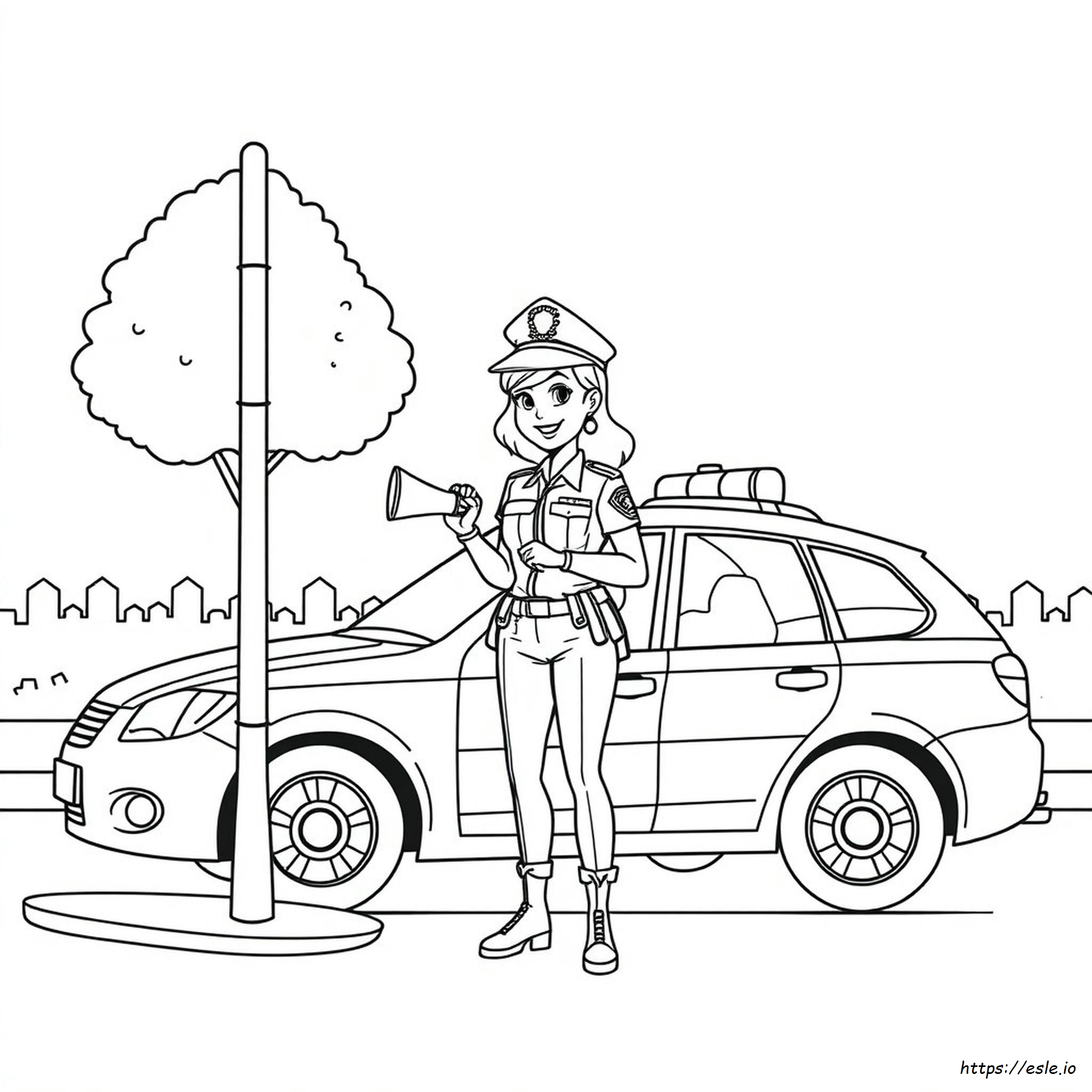 Disegni Di Poliziotti Da Colorare