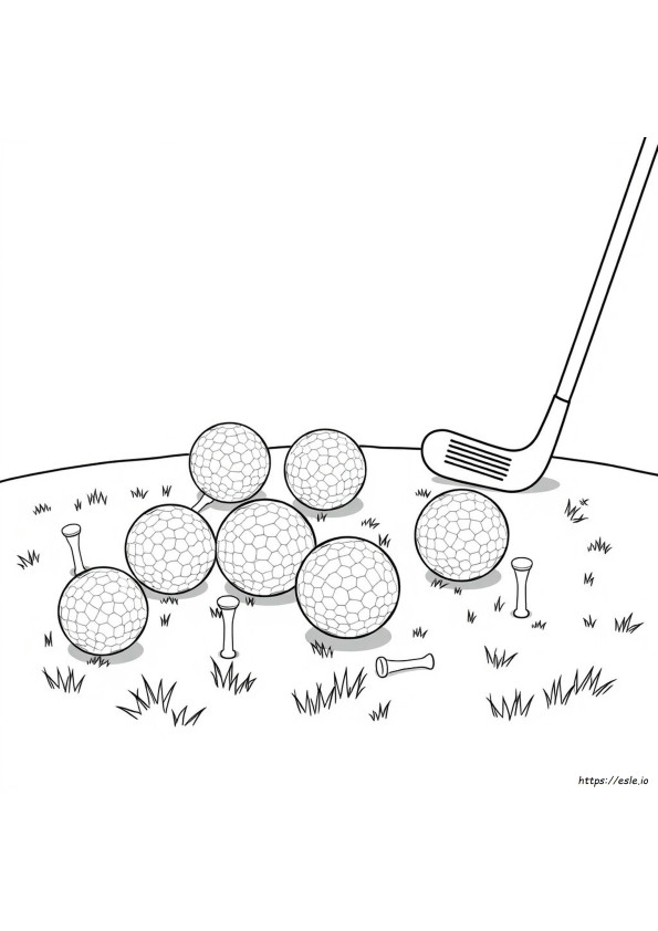 Cara Mewarnai Bola Golf
