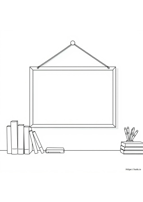 Gambar Mewarnai Papan