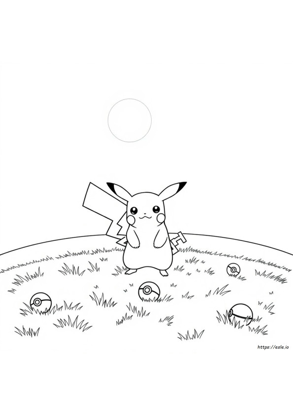 Gambar Mewarnai Pokemon Dapat Dicetak Gratis