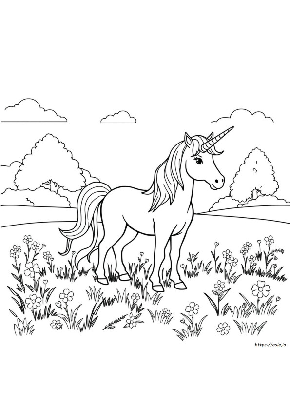 Unicorn Coloring Pages For 10 Year Olds