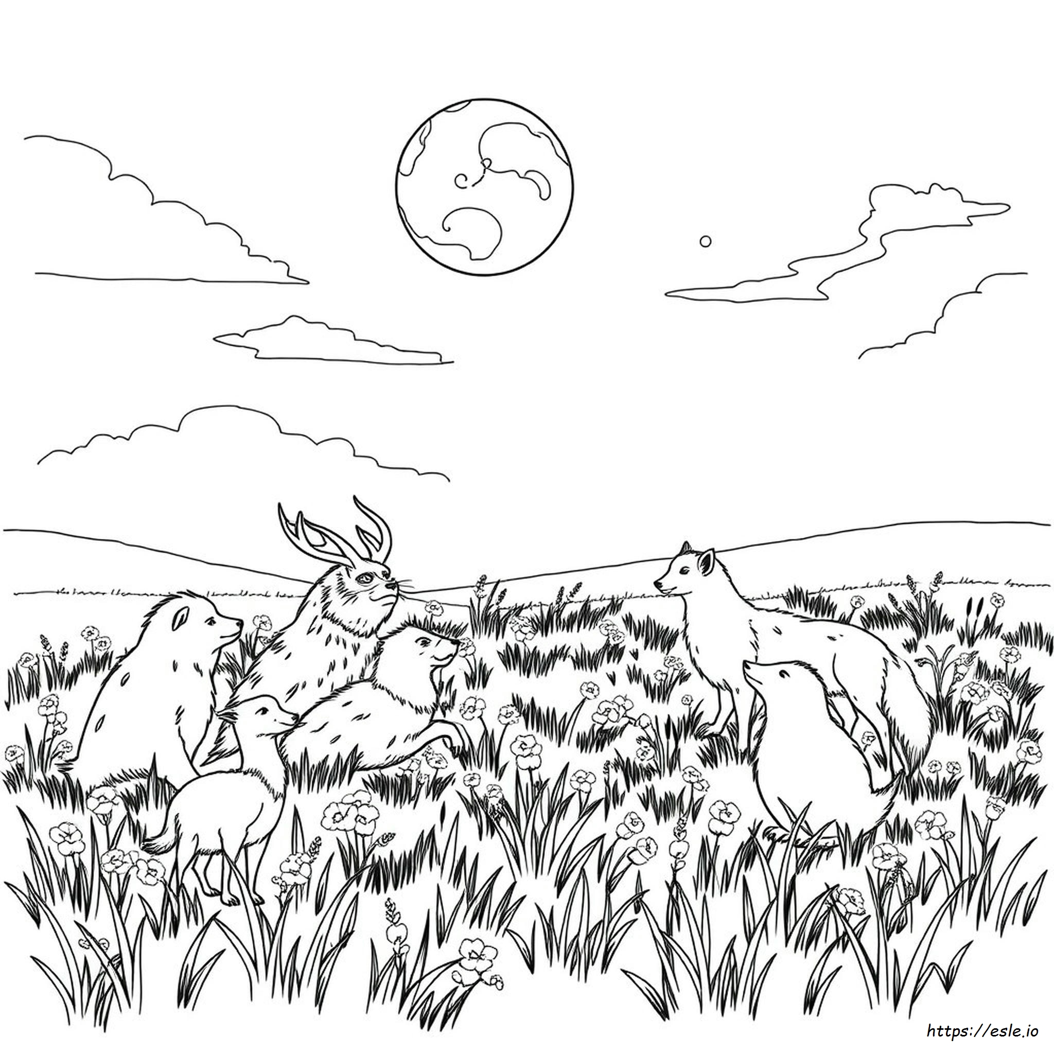 Animali Fantastici Libro Da Colorare