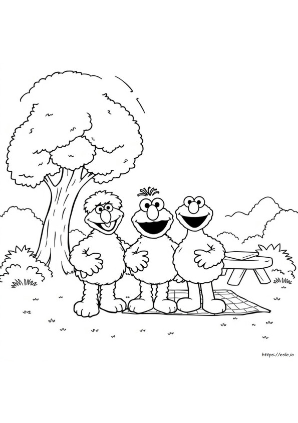 Sesame Street Coloring