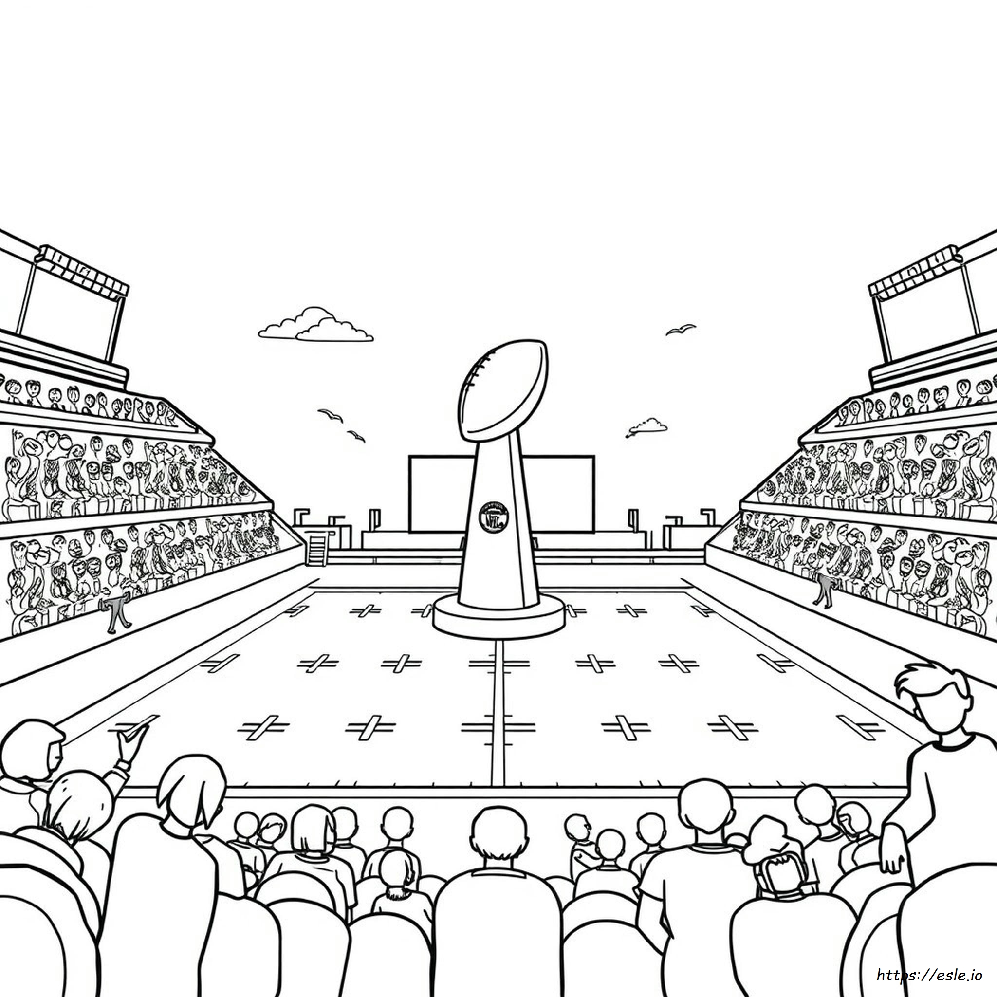 Kolorowanki Super Bowl 2023