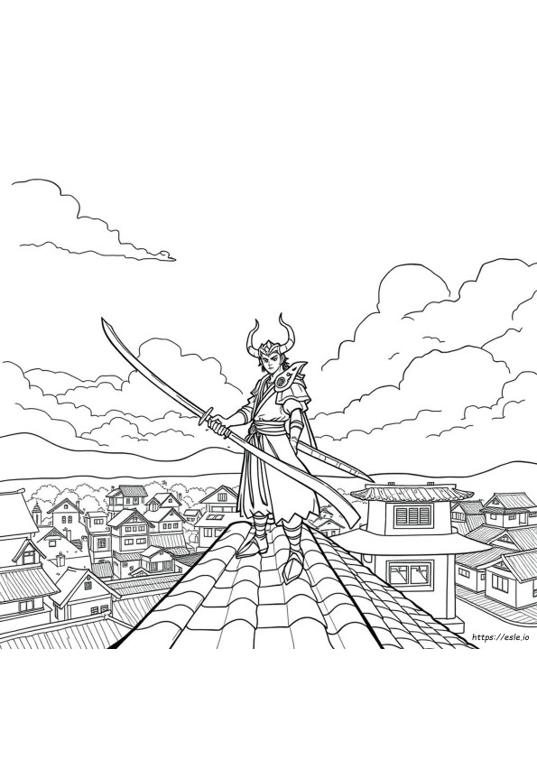 Desenhos De Demon Slayer Para Colorir