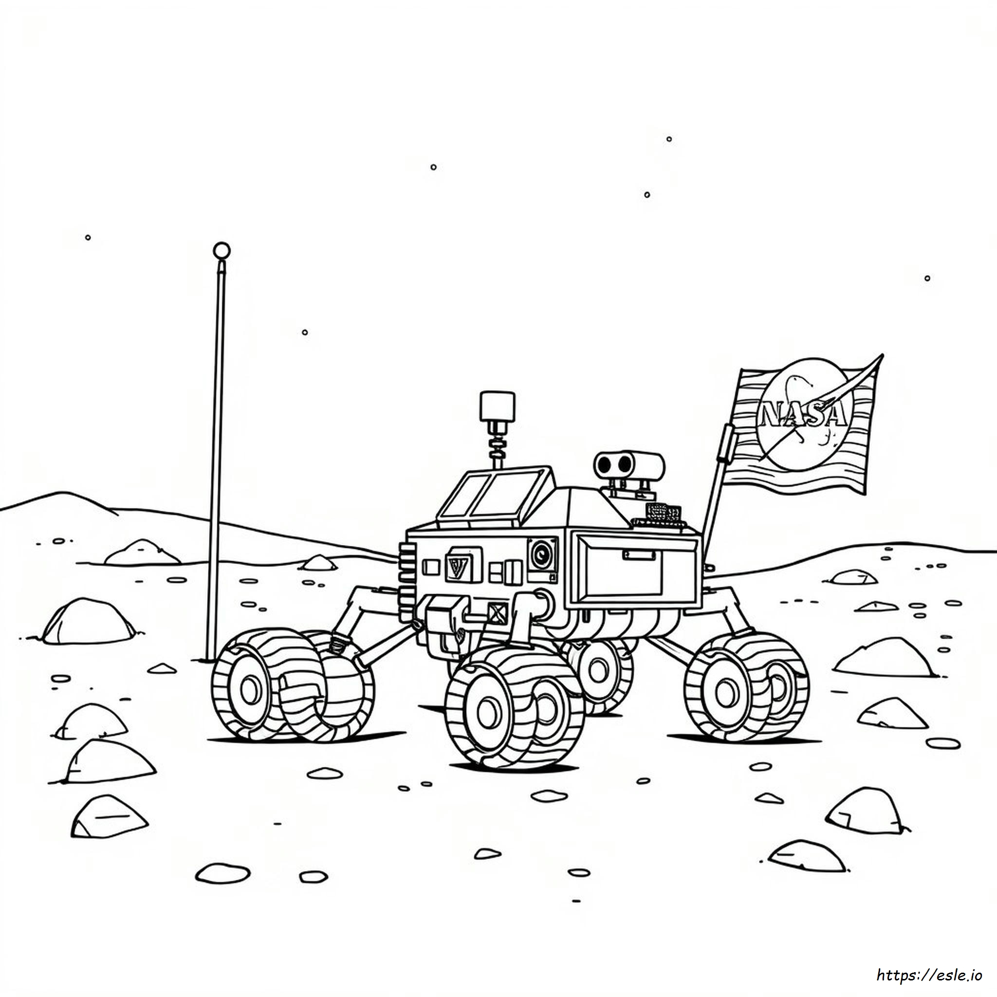 Nasa Artemis Coloring Page