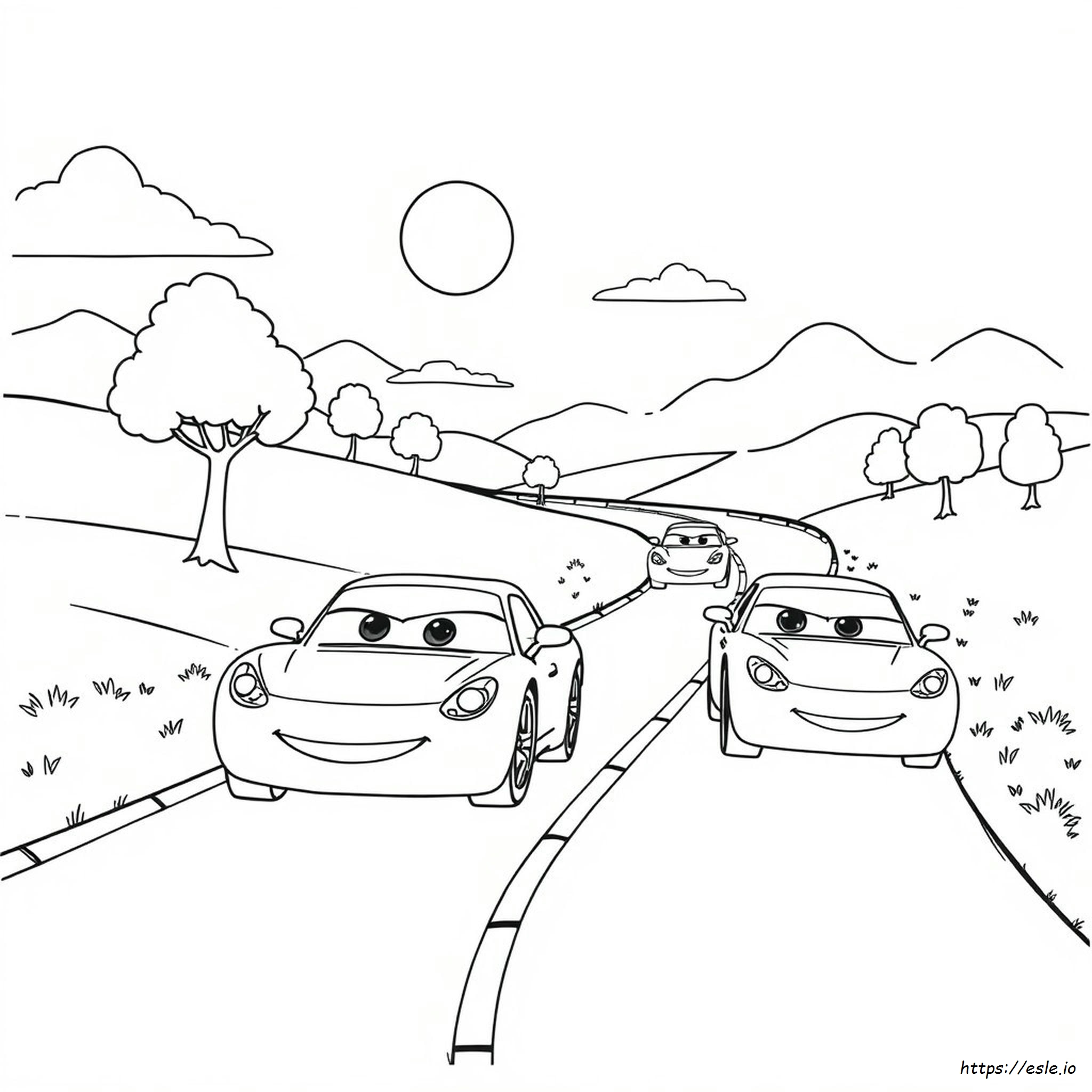 Disegni Da Colorare Di Cars