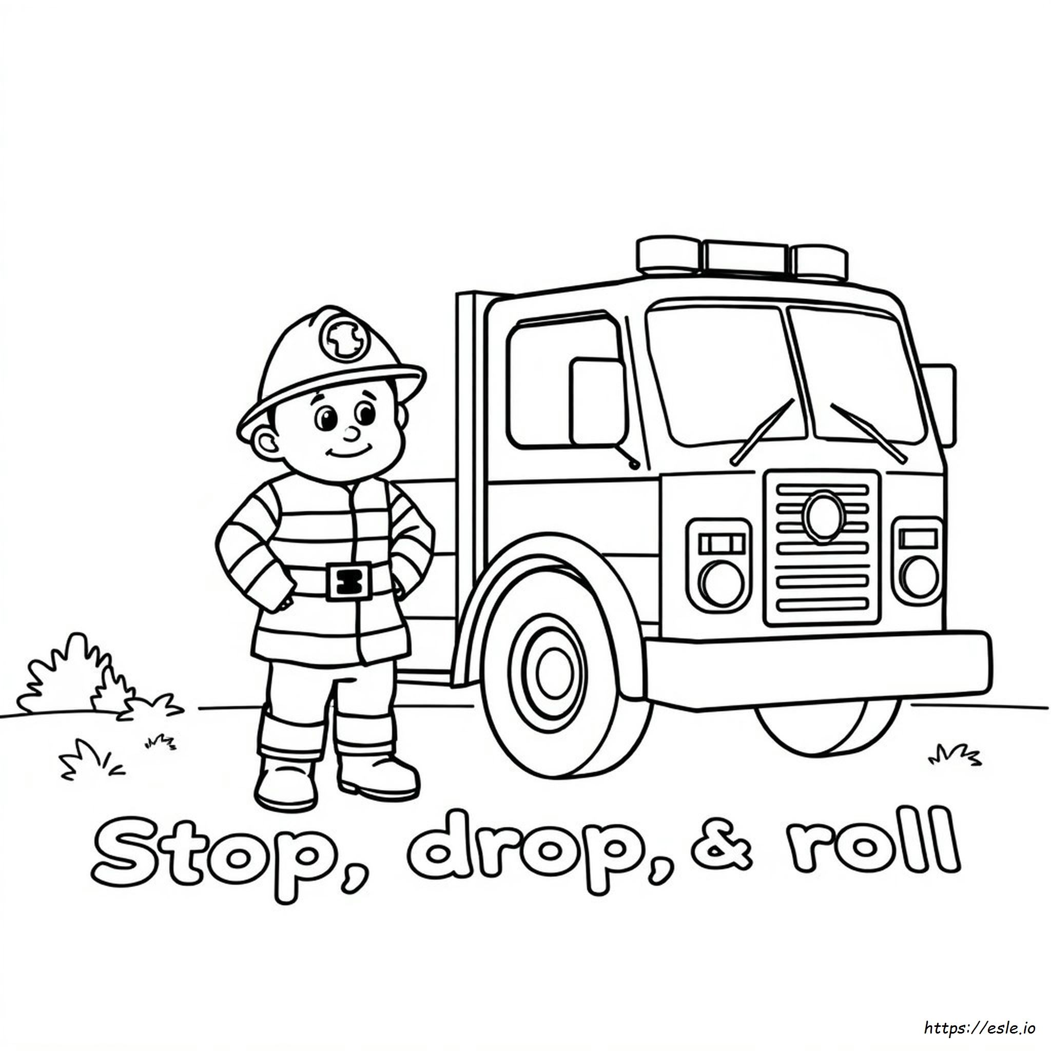 Free Printable Fire Safety Coloring Pages