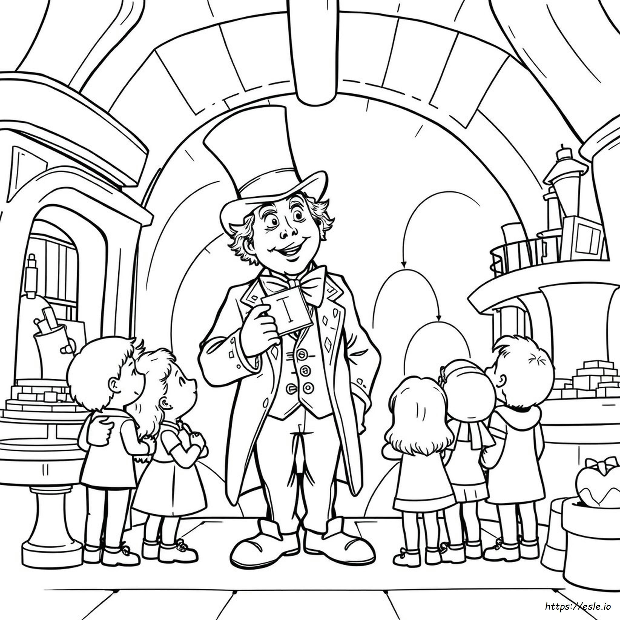 Willy Wonka Disegni Da Colorare
