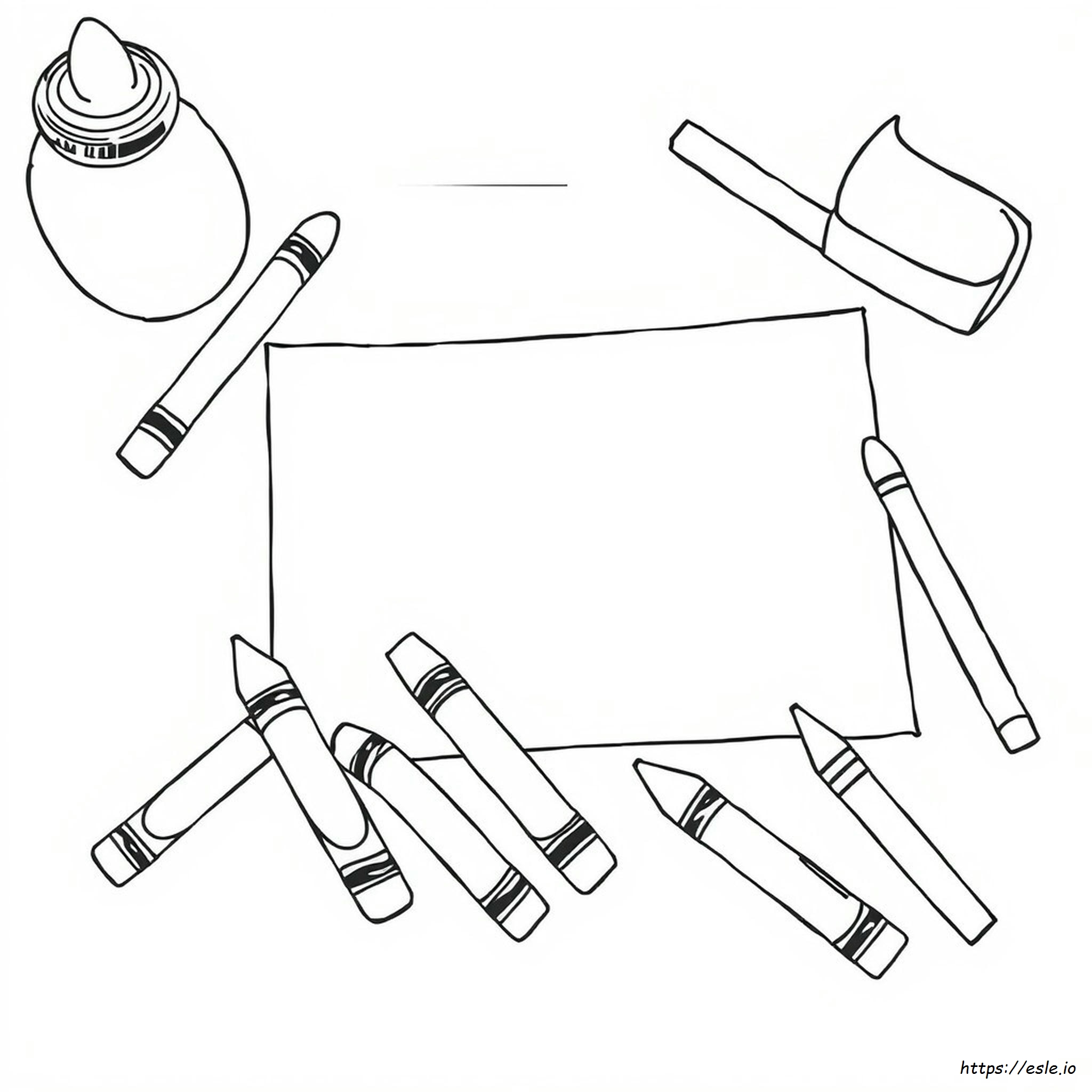 Dibujos De Crayones Para Colorear