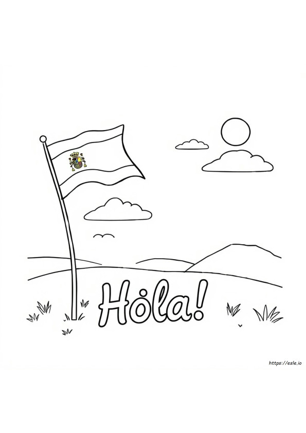 Desenhos Para Colorir Em Espanhol Para Crianças