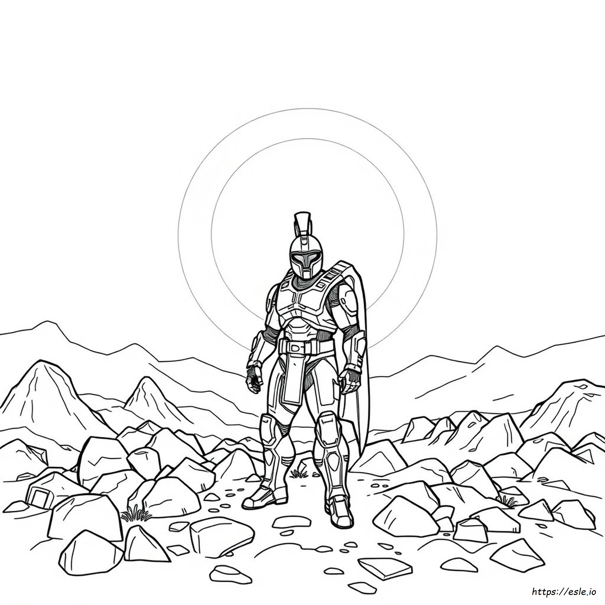 Dibujos De Halo Spartan Para Colorear