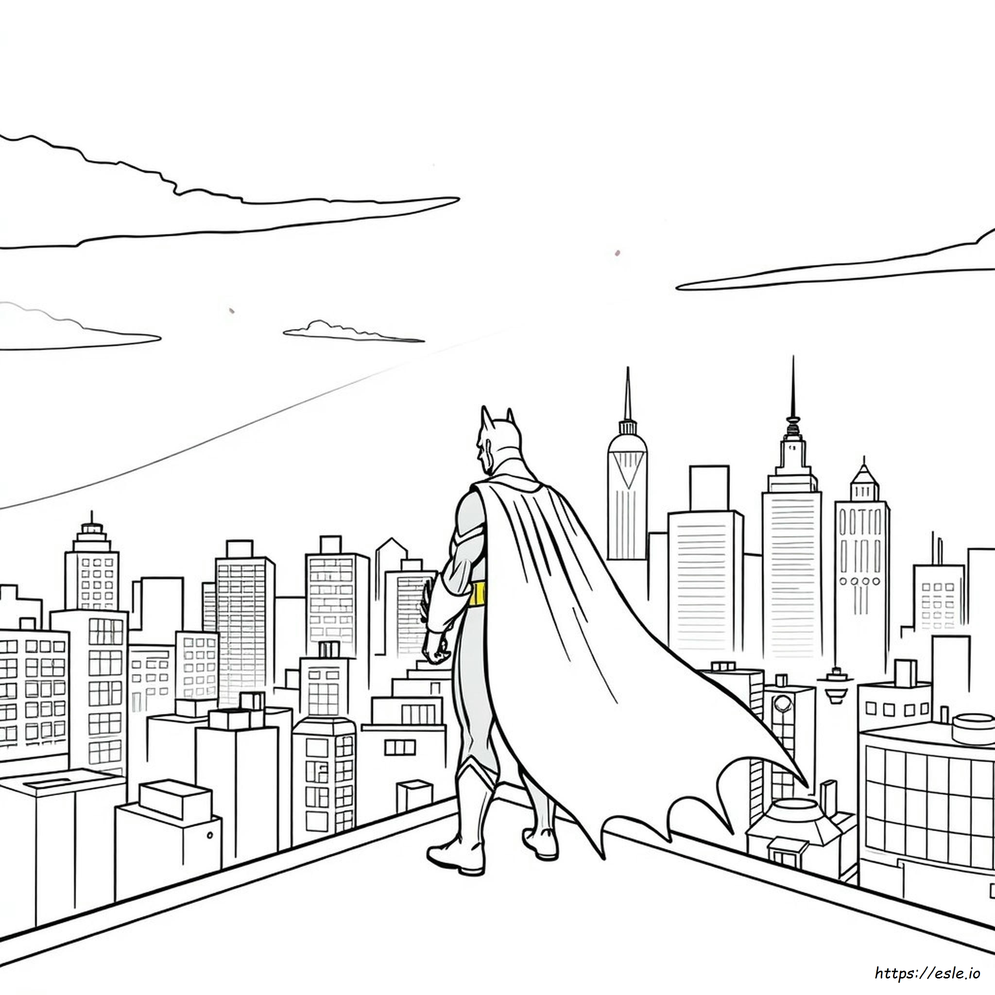 Dibujos Animados De Batman Para Colorear