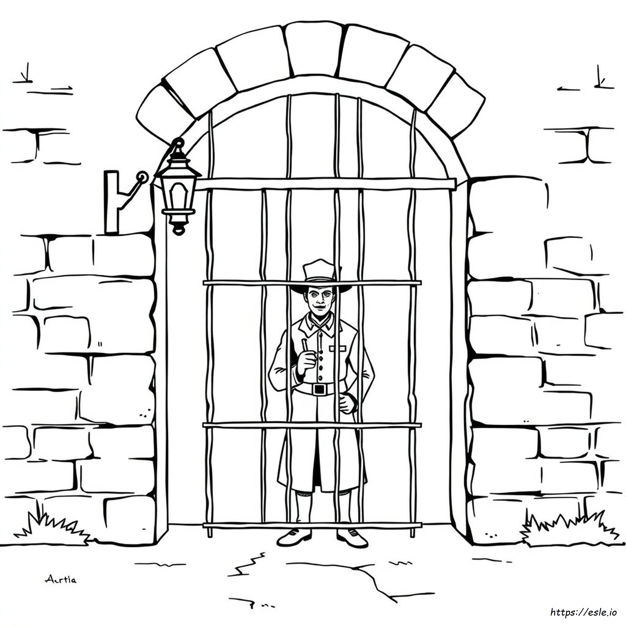 Disegni Da Colorare Di The Warden