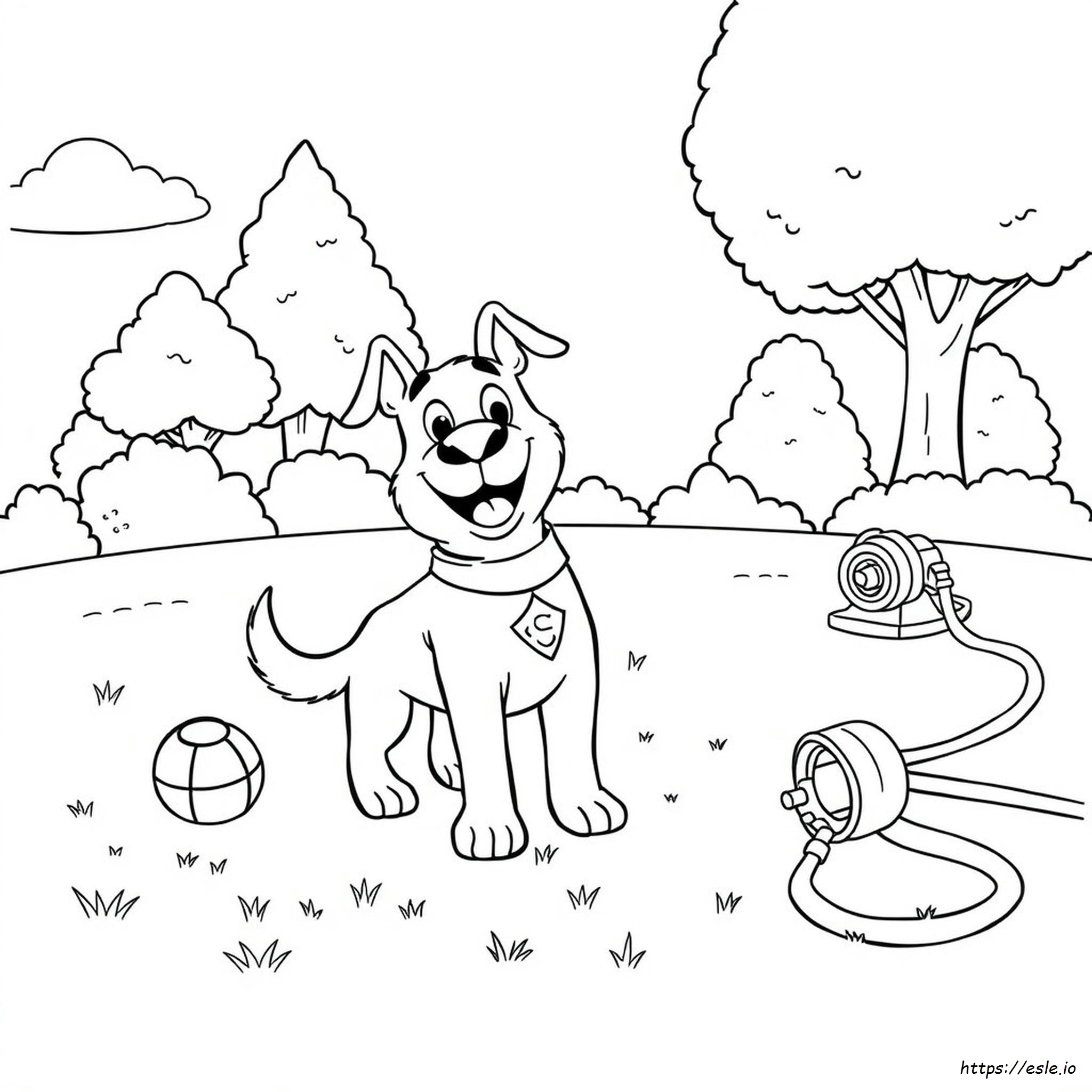 Superdog Da Colorare