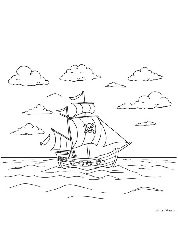 Immagini Da Colorare Di Pirati