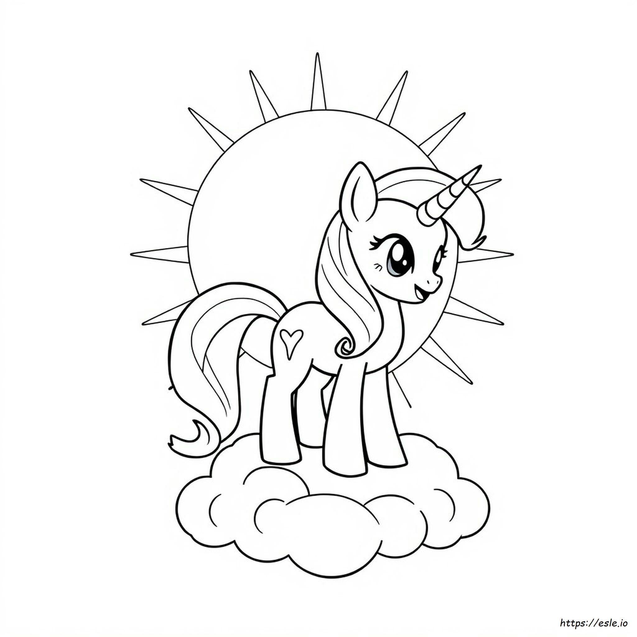 My Little Pony Twilight Para Colorear