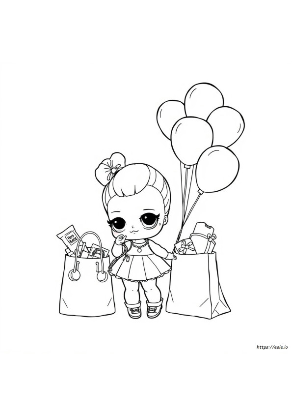 Lol Dolls Halaman Mewarnai Pdf