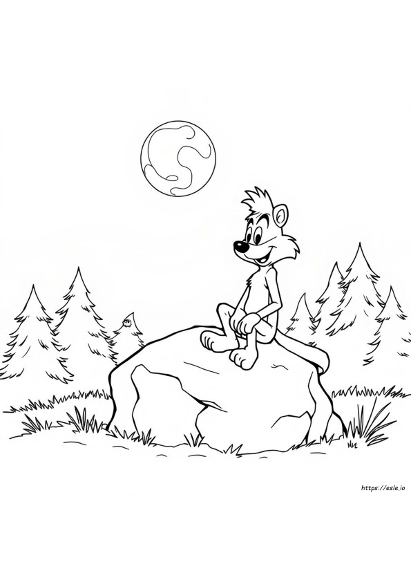 Coloring Pages Of Pepe Le Pew