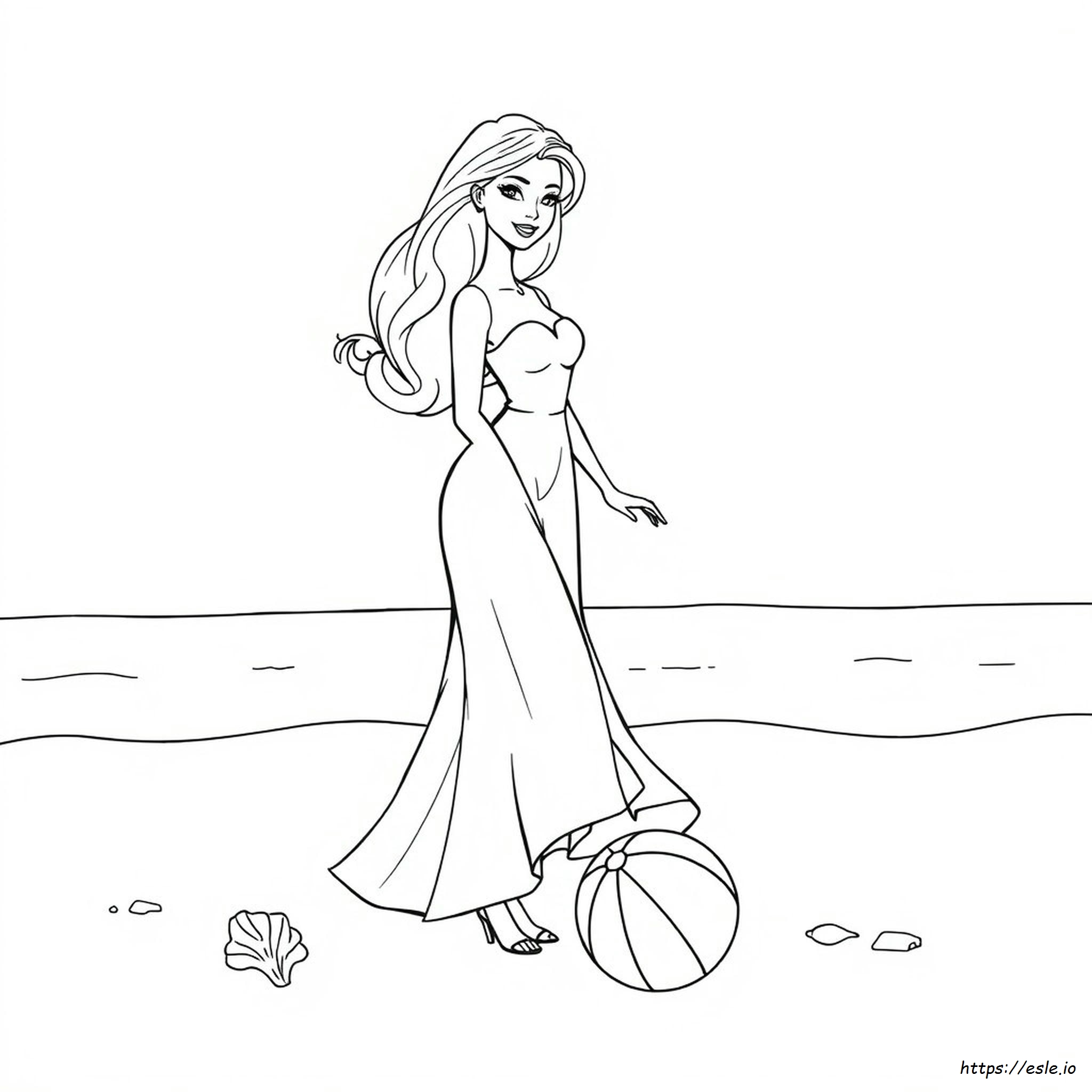 Bellissimi Disegni Di Barbie Da Colorare