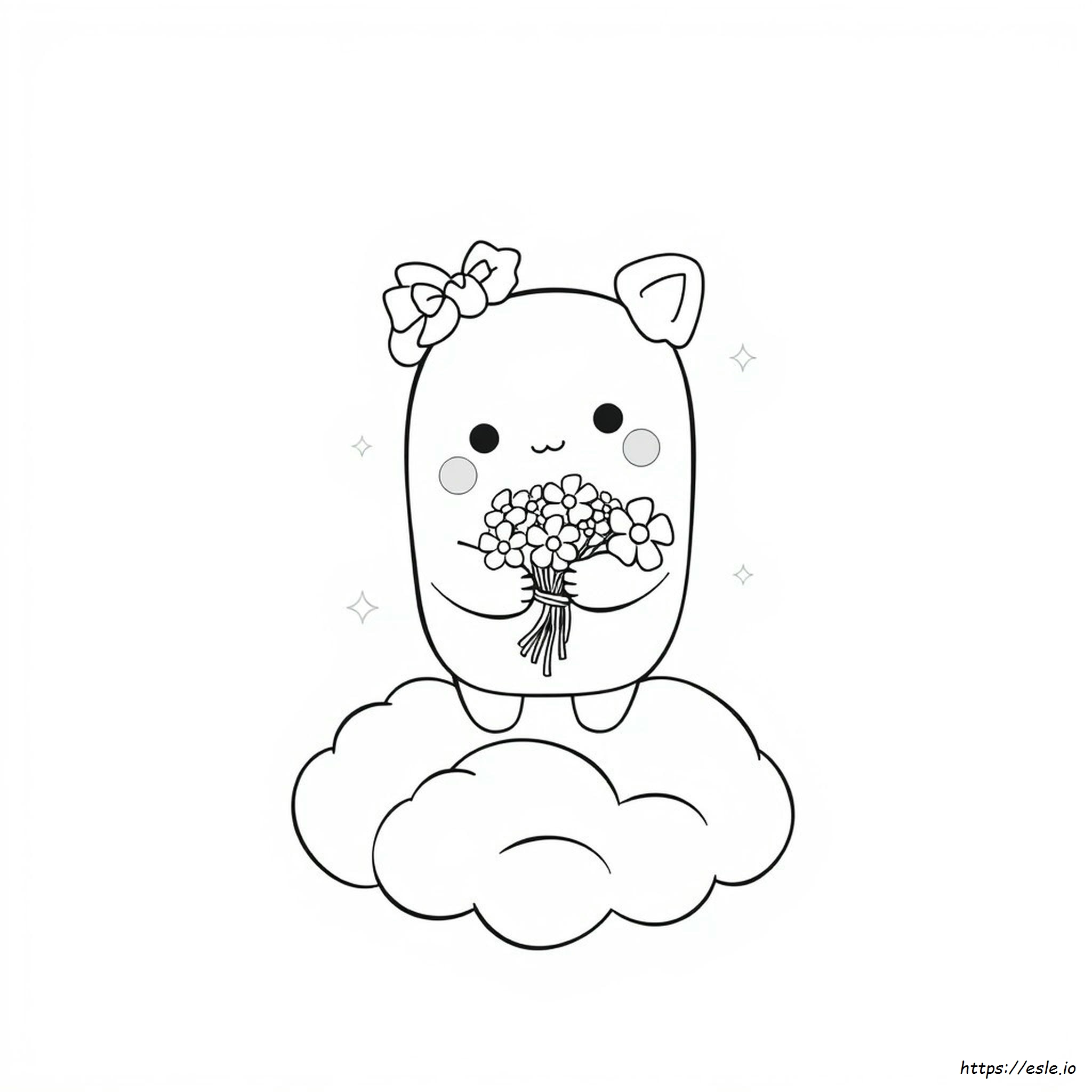 Kuromi Squishmallow Ausmalbilder