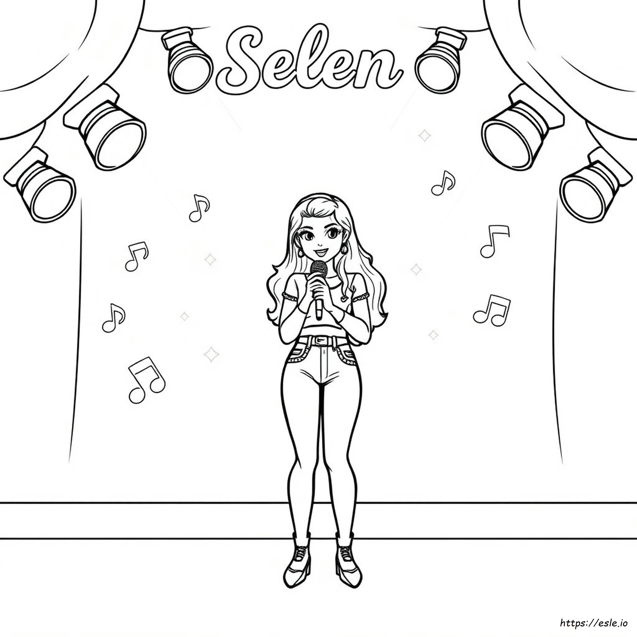 Libro Da Colorare Di Selena