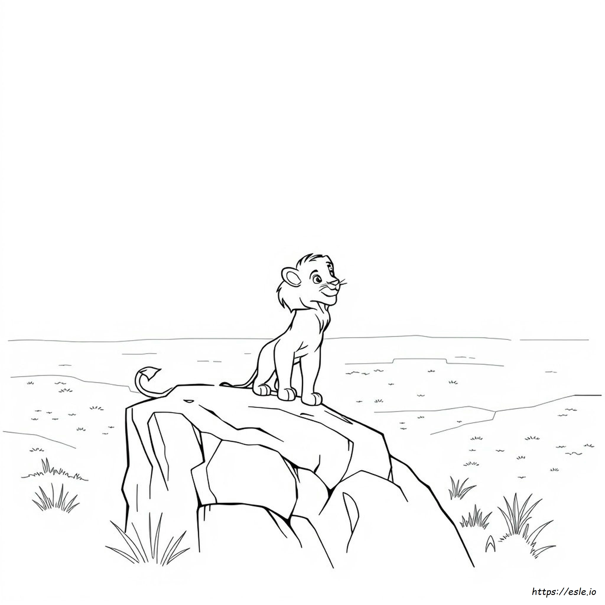 Sarabi Lion King Coloring Pages
