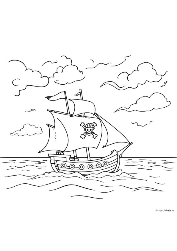 Pirati Da Colorare