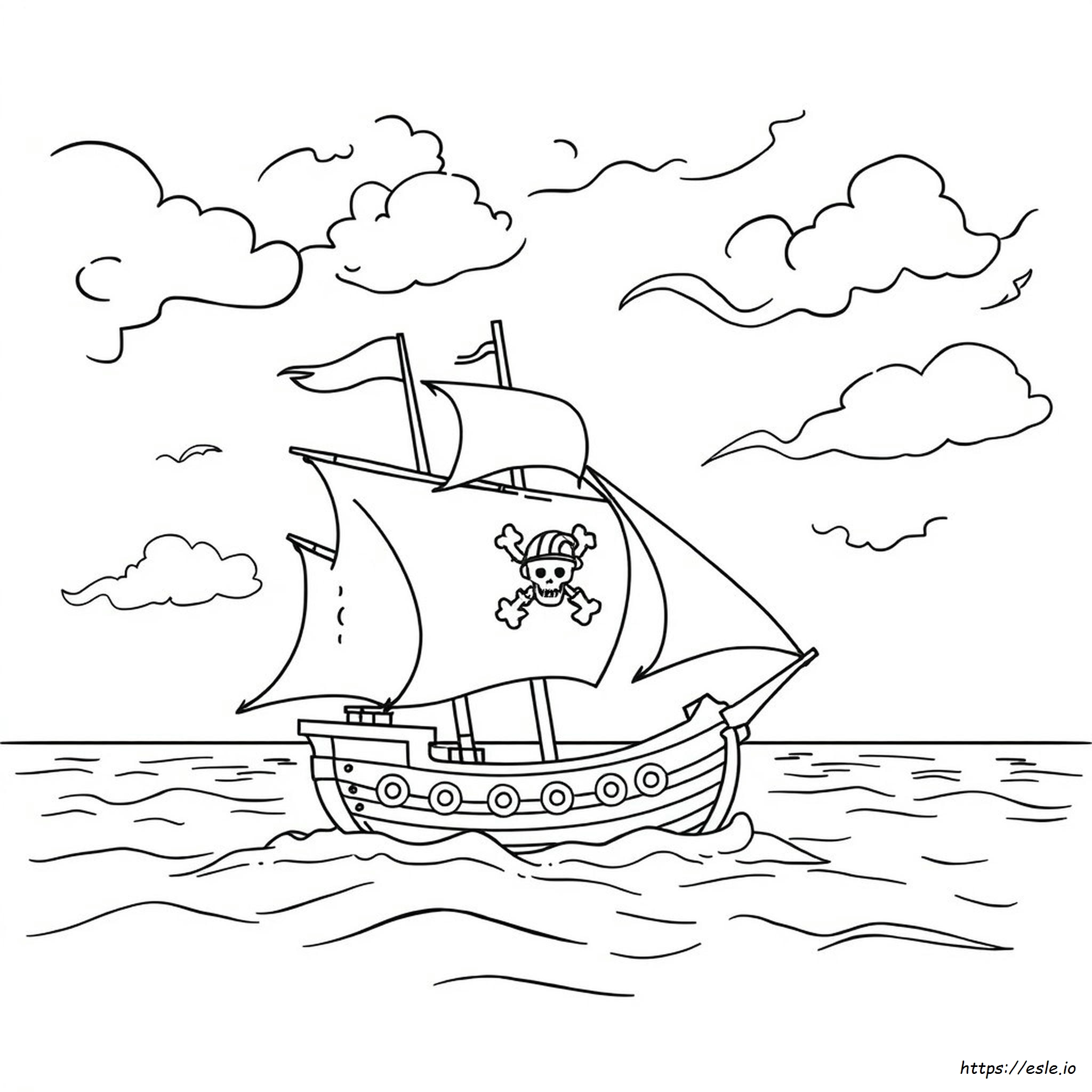 Pirati Da Colorare