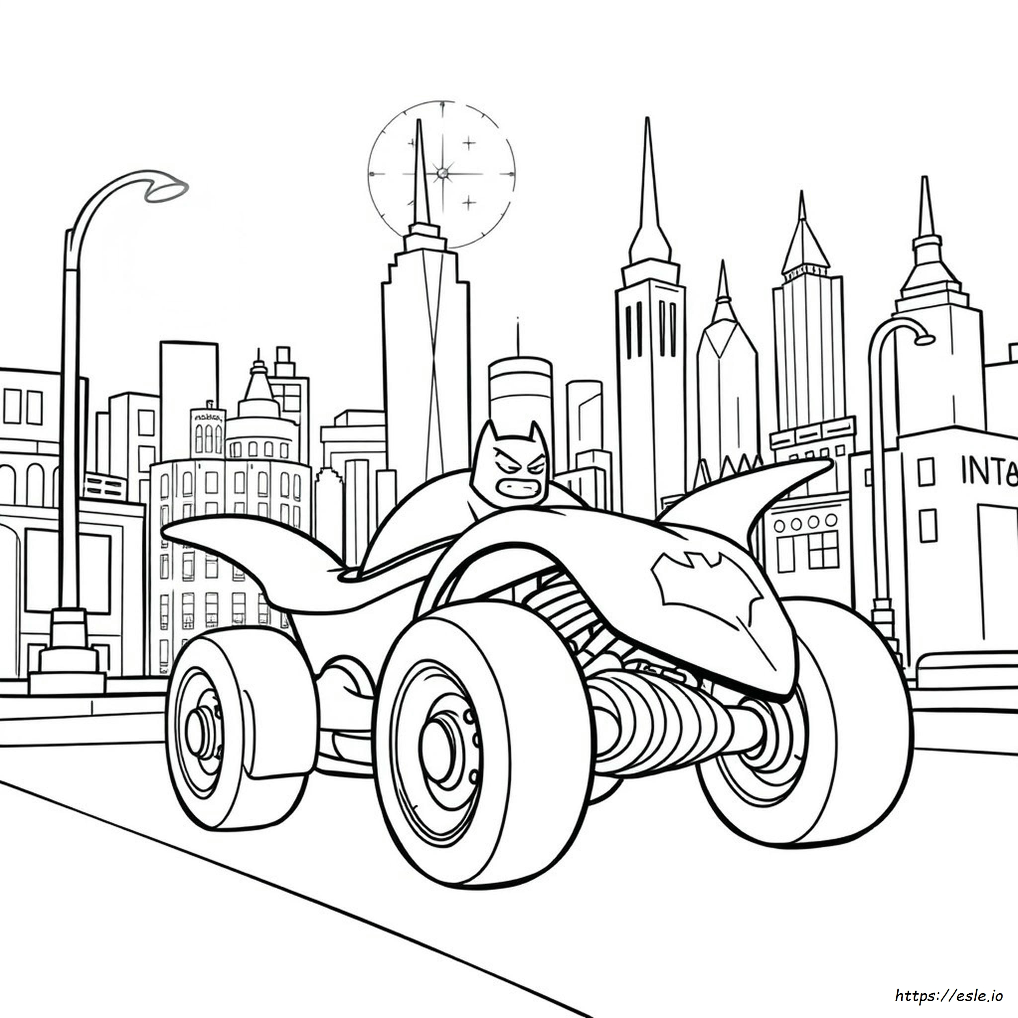Batwheels Cartoon Network Para Colorir