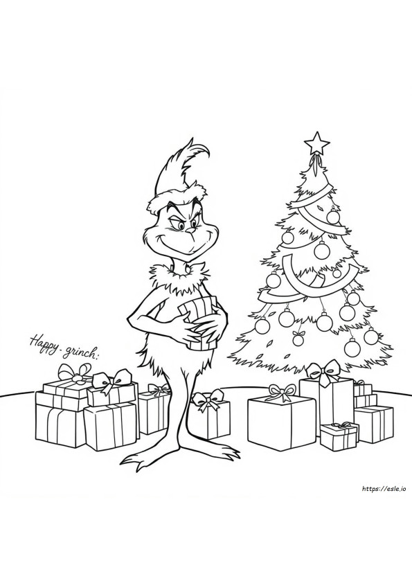 Christmas Coloring Sheets The Grinch