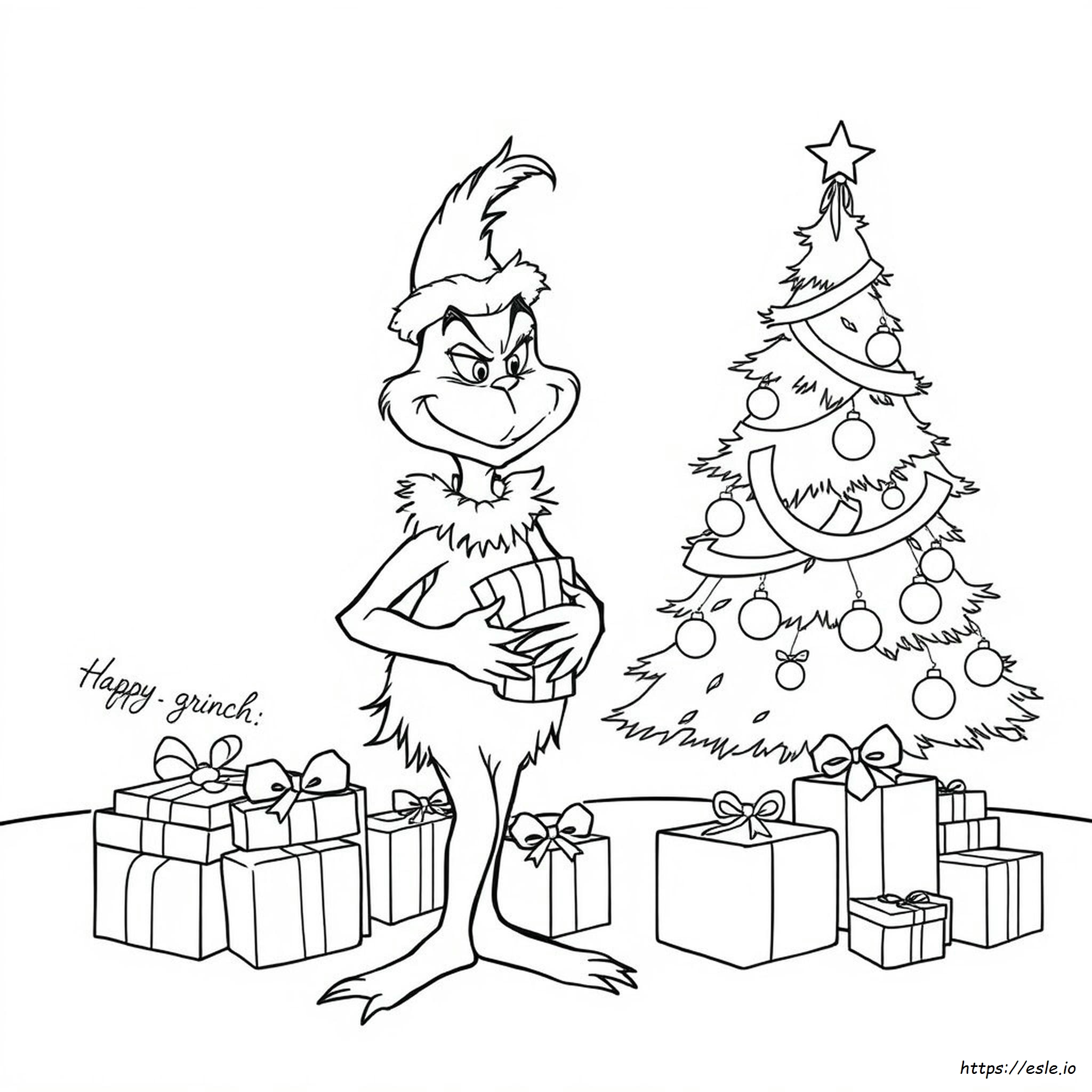 Christmas Coloring Sheets The Grinch